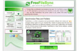 FreeFileSyncのサイトイメージ